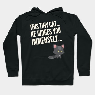 Judging Cat Hoodie